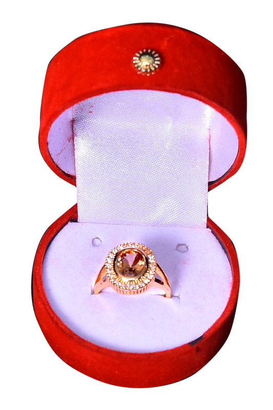 Fashion 2025 Gold Diamond Ring Morganite