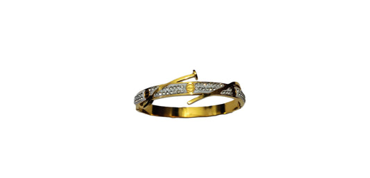 Womens Fashion 2025 New Elegant Design Gold Plated Bangles