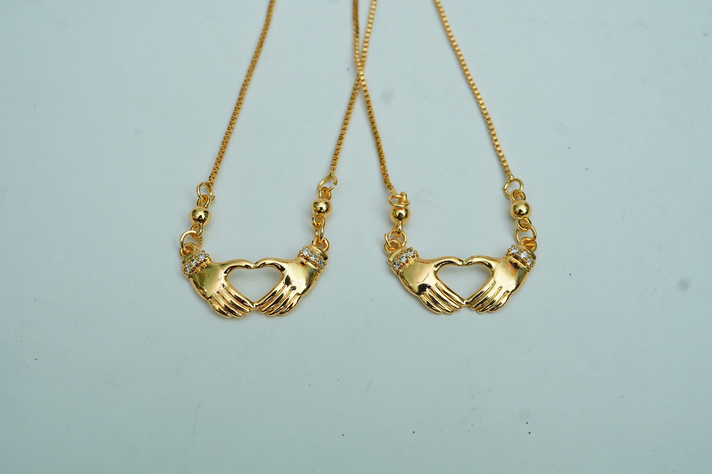 Heart Hands Necklace